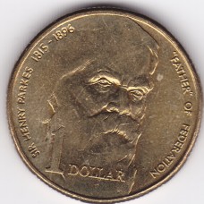 1996 $1 Henry Parkes Uncirculated 
