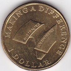 2003 $1 Australian Volunteer Uncirculated 