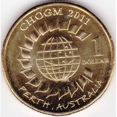 2011 $1 CHOGM Uncirculated 