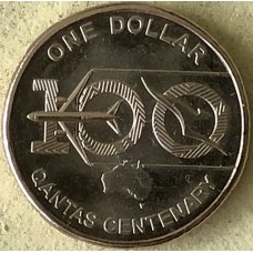 2020 $1 Centenary of Qantas Coin Uncirculated