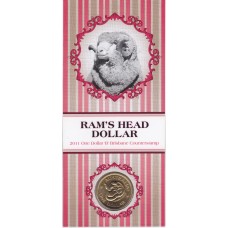 2011 $1 Rams Head Dollar Counterstamp 'B'
