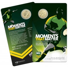 2015 $1 Moments That Matter – NRL Telstra Premiership Counterstamp 'S'
