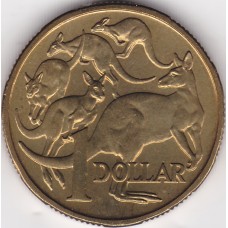 1995 $1 Mob Of Kangaroo Uncirculated 