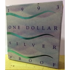 1993 $1 Landcare 92.5% Silver Proof Boxed Coins