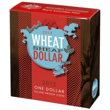 2012  $1 Australian Wheat 99.9% Silver Proof