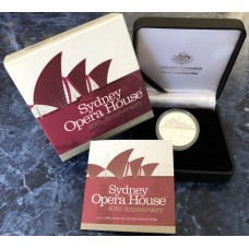 2013 $1 40th Anniversary Sydney Opera House Fine Silver 99.9% Proof Coin