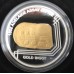 2009 $1 1852 Adelaide Assay Office Gold Ingot 99.9% Silver Subscription Coin