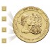 2010 $1 100 Years of Australian Coinage 4 Coin Privy Mark Set H, A, D & P 