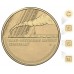 2017 $1 Trans-Australian Railway 4 Coin Set 1 C Mintmark Plus 3 Privy Marks, B, S & M