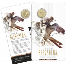 2017 $1 Battle Of Beersheba - Charge Of The Light Horsemen Coin/Card
