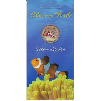 2006 $1 Pad Printed Coin Ocean Series - Eastern Clown Fish Coin/Card 2006 $1 Pad Printed Coin Ocean Series - Eastern Clown Fish Coin/Card