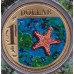 2007 $1 Pad Printed Coin Ocean Series - Biscuit Star Fish Coin/Card 2007 $1 Pad Printed Coin Ocean Series - Biscuit Star Fish Coin/Card