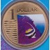 2007 $1 Pad Printed Coin Ocean Series - Longfin Banner Fish Coin/Card