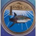 2007 $1 Pad Printed Coin Ocean Series - White Shark Coin/Card