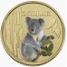 2008 $1 Pad Printed Coin Land Series - Koala Coin/Card