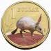 2009 $1 Pad Printed Coin Land Series - Bilby Coin/Card
