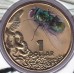 2014 $1 Pad Printed Coin Bright Bugs Series - Blowfly Coin/Card