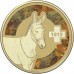 2015 $1 Unlikely Heroes Great & Small - Murphy the Donkey Coin/Card