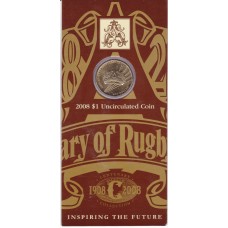 2008 $1 Centenary of Rugby League ‘Inspire the Future’ Coin/Card