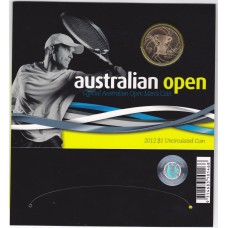 2012 $1 Official Australian Open Men’s Coin Toss Coin/Card