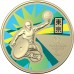 2020 $1 Australian Paralympic Team - Ambassador Chris Bond Coloured Coin/Card Uncirculated