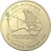 2022 $1 150th Anniversary of Australian Overland Telegraph Line Carded Coin Uncirculated 