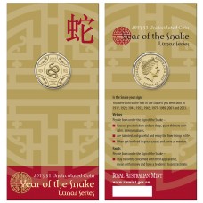 2013 $1 Lunar Uncirculated Coin Series - Year of the Snake