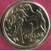 1984 $1 First Packaged Dollar Coin (Mob of Kangaroo)