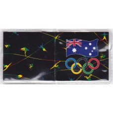 1992 $1 Barcelona Olympics (Wallet Showing Olympic Rings)