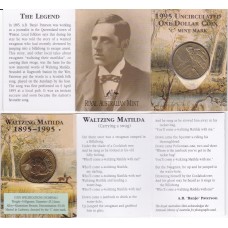1995 $1 Waltzing Matilda Mint Mark "C"