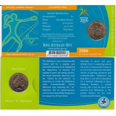 2006 $1 $1 Commonwealth Games Mintmark "M"