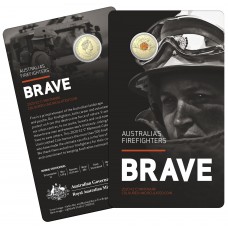 2020 $2 Remembrance Day Firefighters 'C' Mint Mark Coin/Card