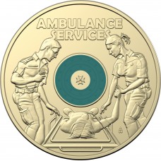 2021 $2 Remembrance Day Ambulance Coin Uncirculated