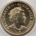 2022 $2 Commonwealth Games Australian Team Letter U Coin Uncirculated