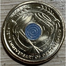 2022 $2 Remembrance Day 75th Anniversary of Peacekeeping Coin Uncirculated