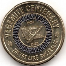 2023 $2 Vegemite Centenary 1923-2023 TASTES LIKE AUSTRALIA Uncirculated Coin