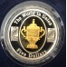 2003 $5 Gold Plated Proof 1oz 99.9% Silver Rugby World Cup Coin