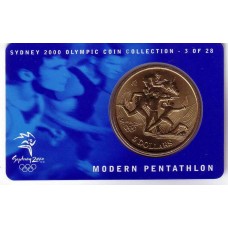 2000 $5 Moden Pentathlon Olympic Coin 3 of 28