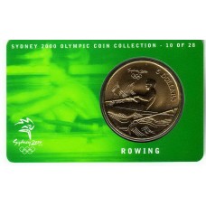 2000 $5 Rowing Olympic Coin  10 of 28
