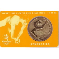 2000 $5 Gymnastics Olympic Coin  13 of 28
