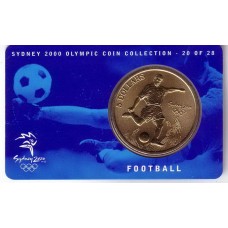 2000 $5 Football Olympic Coin 20 of 28