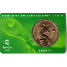 2000 $5 Tennis Olympic Coin 28 of 28