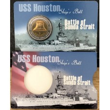 2002 $5 The Battle of Sunda Strait WWII USS Houston
