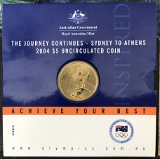 2004 $5 Sydney To Athens Oplymic Games