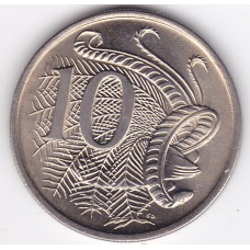 1969 10¢ Lyrebird Uncirculated