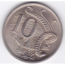1970 10¢ Lyrebird Uncirculated