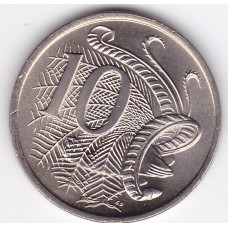 1975 10¢ Lyrebird Uncirculated