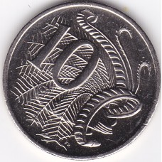 2007 10¢ Lyrebird Uncirculated