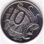 2011 10¢ Lyrebird Uncirculated