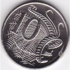 2018 10¢ Lyrebird Uncirculated Coin